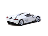 Tarmac Works - 1/64 Koenigsegg CC850 White with Tarmac Cards Combo Set - GLOBAL64