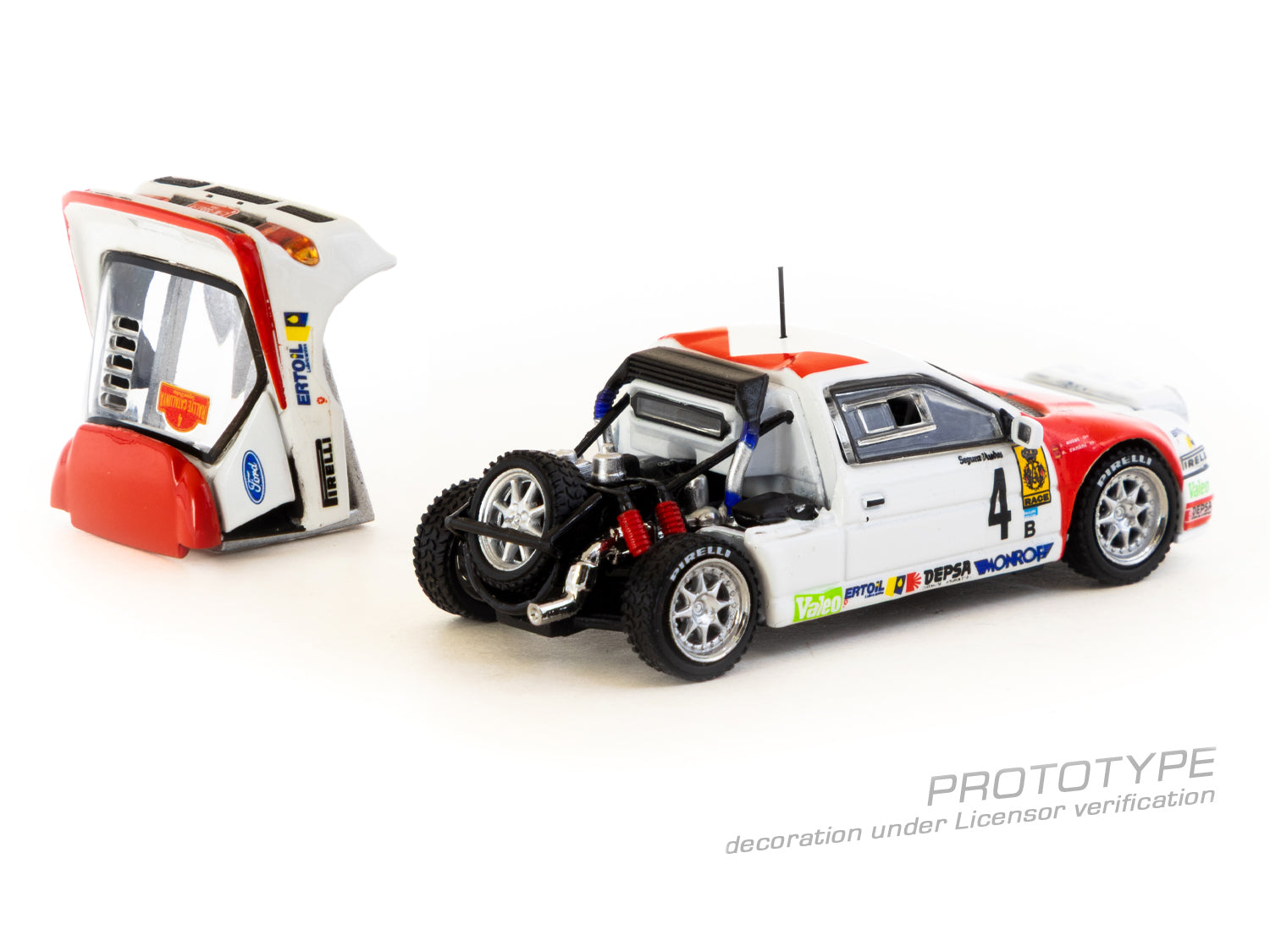 Tarmac Works 1:64 Ford RS200 Rallye Catalunya 1986