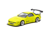 Tarmac Works 1:64 Pandem Mazda RX-7 FC3S Yellow