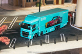 Tarmac Works 1/64 Mitsubishi Fuso Super Great LB-TRUCKS Light Blue - TRUCK64