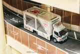 Tarmac Works - 1/64 Mitsubishi Fuso Canter Mobile Display Truck EVA Racing - TRUCK64