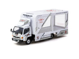Tarmac Works - 1/64 Mitsubishi Fuso Canter Mobile Display Truck EVA Racing - TRUCK64