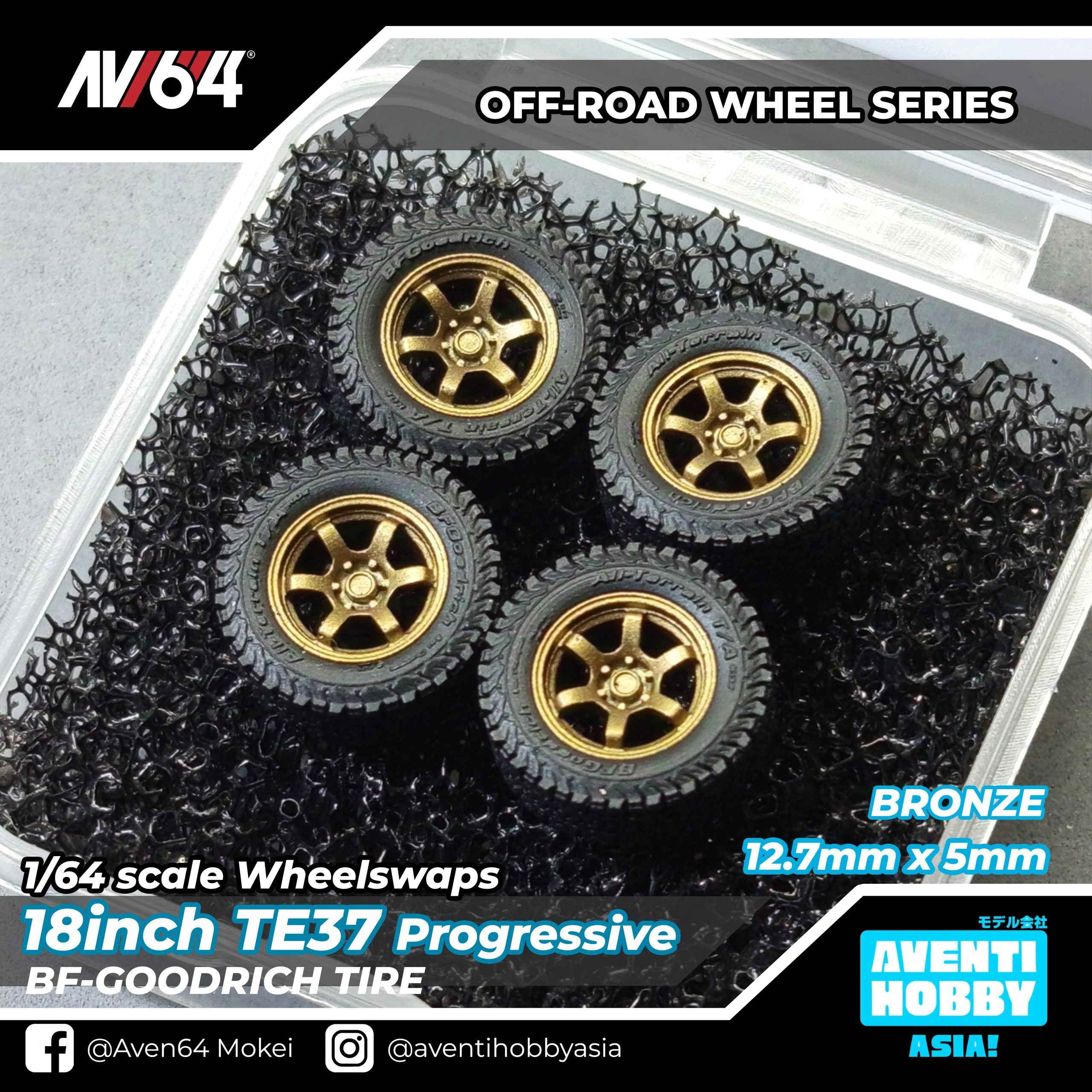 18INCH TE37 PROGRESSIVE OFFROAD