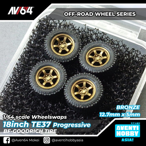18INCH TE37 PROGRESSIVE OFFROAD