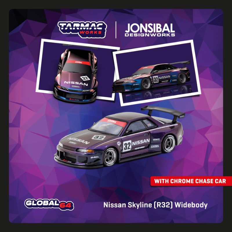 Nissan Skyline (R32) Widebody Midnight Purple
