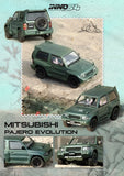 MITSUBISHI PAJERO EVOLUTION Satin Green IN64-EVOP-SGRE