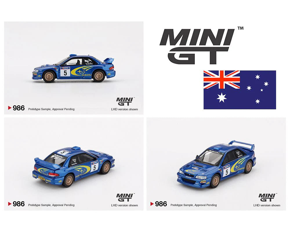Subaru Impreza WRC99 – #5, Richard Burns / Robert Reid – Winner, 1999 Rally Australia – Australia Exclusive