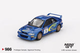 Subaru Impreza WRC99 – #5, Richard Burns / Robert Reid – Winner, 1999 Rally Australia – Australia Exclusive