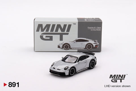 Porsche 911 Dakar Ice Gray Metallic