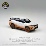 Para64  2023 Toyota Fortuner PLATINUM WHITE / MUDDY VERSION (Indonesia Exclusive)