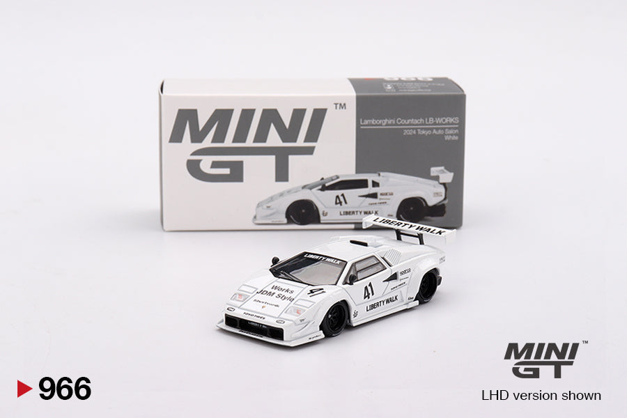 Lamborghini Countach LB-WORKS White 2024 Tokyo Auto Salon