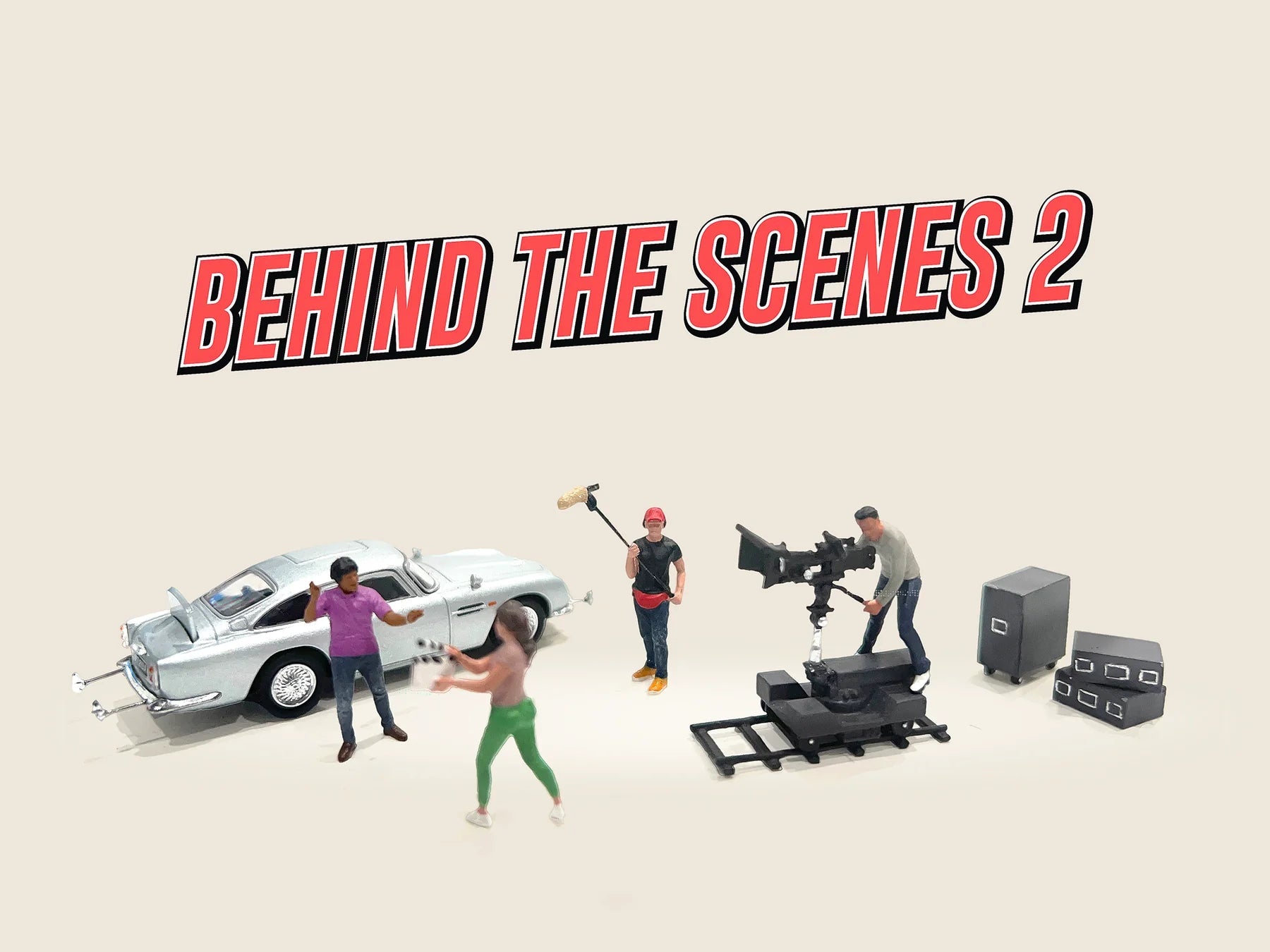 American Diorama 1:64 Figure set - Behind the Scenes 2 - 1ISTO64