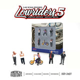 American Diorama 1:64 Figures set - Lowriders 5 for diorama - 1ISTO64