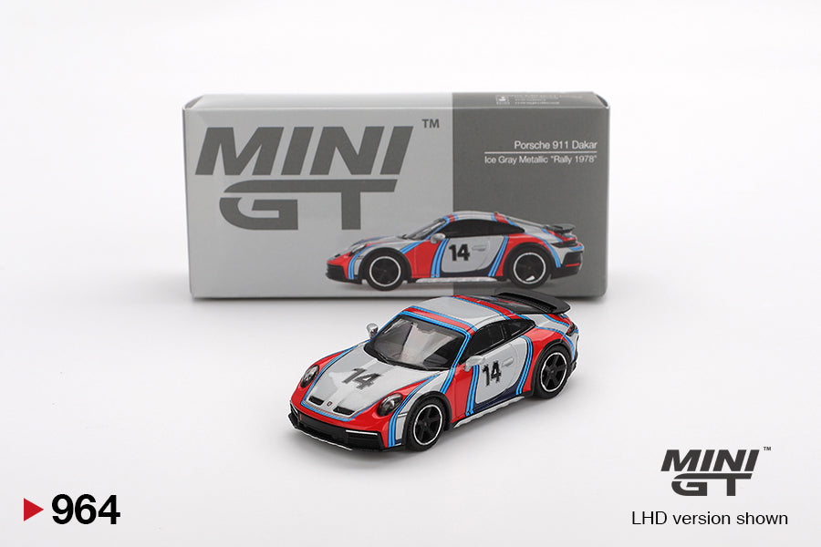Porsche 911 Dakar Ice Grey Metallic "Rally 1978"