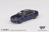 BMW i7 xDrive60 Tanzanite Blue Metallic
