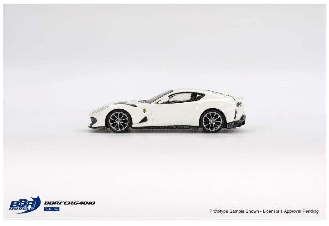 BBR Models Ferrari 812 Competizione Bianco Avus - 1ISTO64