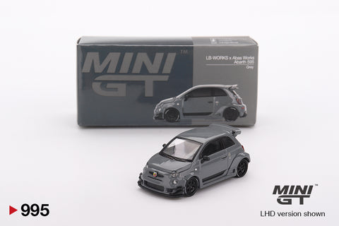 Abarth 595 LB-WORKS x Abas Works Grey