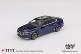 BMW i7 xDrive60 Tanzanite Blue Metallic - 1ISTO64