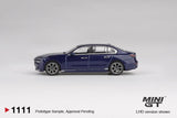 BMW i7 xDrive60 Tanzanite Blue Metallic - 1ISTO64