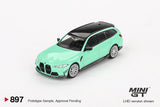 BMW M3 M Performance Touring Mint Green - 1ISTO64