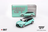 BMW M3 M Performance Touring Mint Green - 1ISTO64