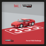 Buy Tarmac Works X iXO Models 1/64 Ferrari F355 Challenge Presentation - HOBBY64 - 1ISTO64
