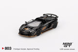 Lamborghini Aventador SVJ 63 Roadster Nero Aldebaran