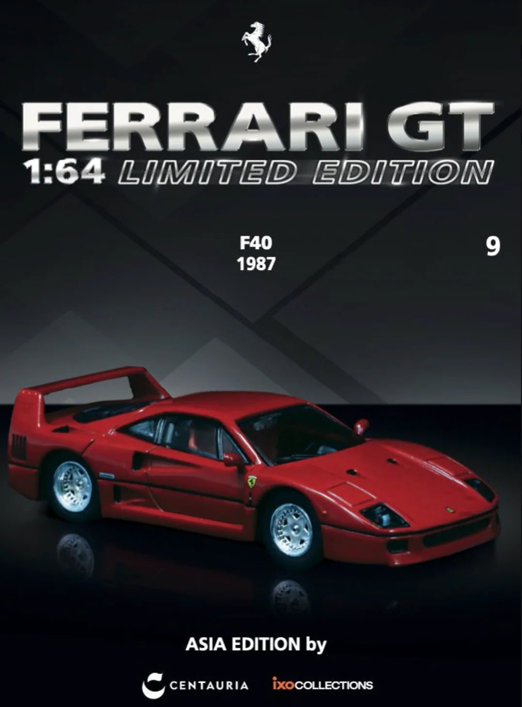 CENTAURIA & IXO COLLECTIONS 1:64 FERRARI F40 1987 - 1ISTO64