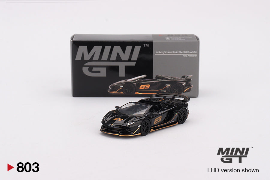 Lamborghini Aventador SVJ 63 Roadster Nero Aldebaran