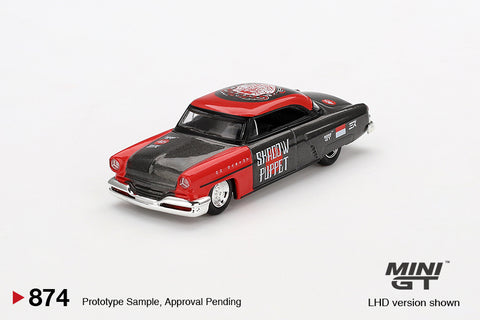 Lincoln Capri Hot Rod 1954 "Shadow Puppet" MINI GT x MIZU Diecast 2024