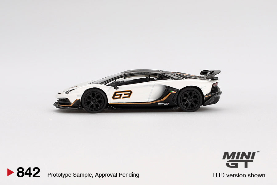 Lamborghini Aventador SVJ 63 Bianco Asopo