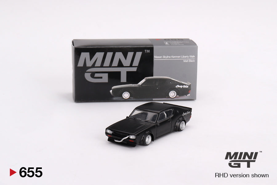 Nissan Skyline Kenmeri Liberty Walk Matt Black