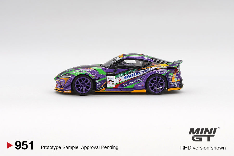 Toyota GR Supra KUHL 2021 D1GP EVANGELION RACING