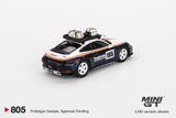 Porsche 911 Dakar Rallye Design Package White/Gentian Blue Metallic