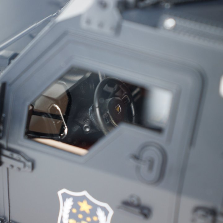 MB Model 1:64 HK \ SPINOSAURUS - Riot Dispersal Vehicle (Police) Dark Blue