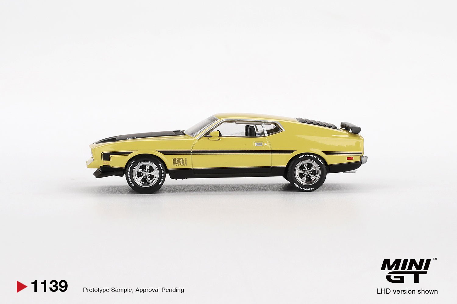 Ford Mustang Mach1 Grabber Yellow - 1ISTO64