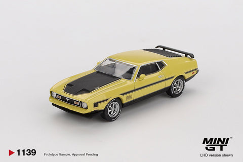 Ford Mustang Mach1 Grabber Yellow - 1ISTO64