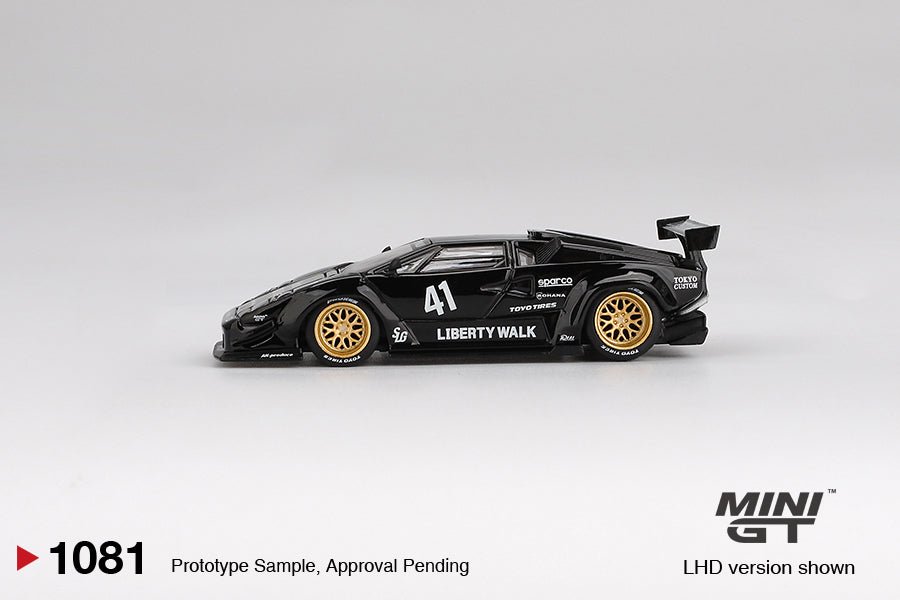 Lamborghini Countach LB-WORKS Black - 1ISTO64