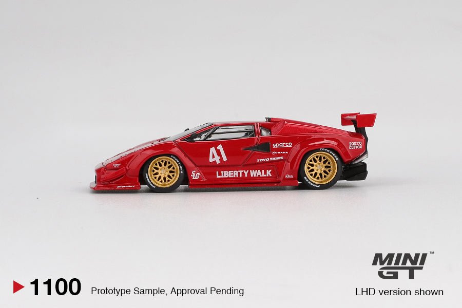 Lamborghini Countach LB-WORKS Red - 1ISTO64