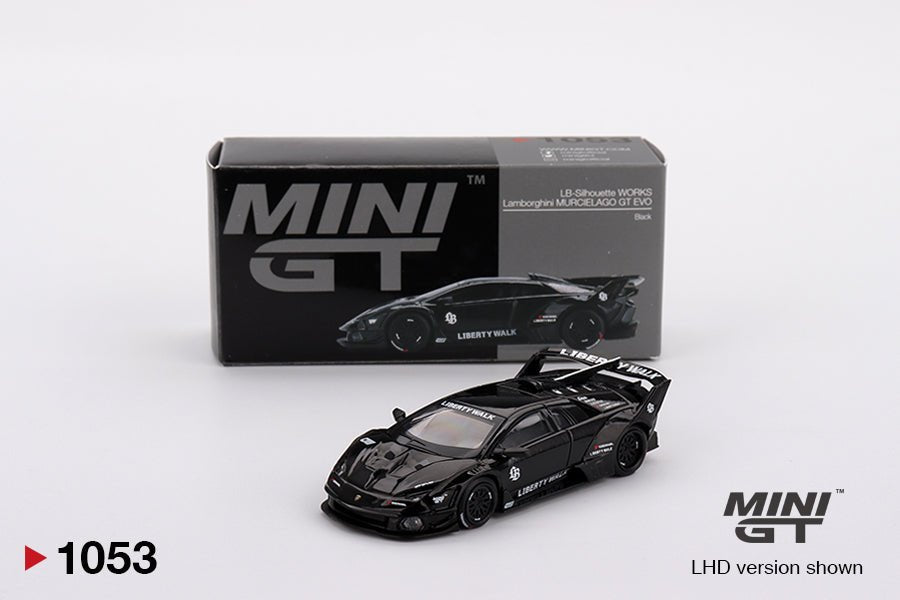 Lamborghini LB-Silhouette WORKS MURCIELAGO GT Evo Black - 1ISTO64