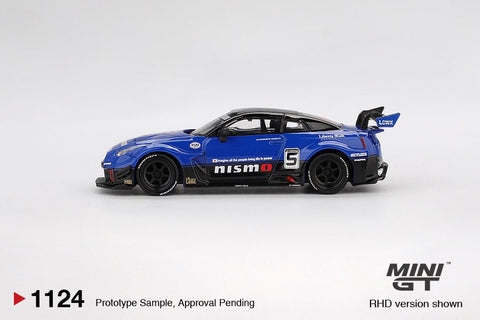 LB-Silhouette WORKS GT NISSAN 35GT-RR Ver.2 Blue - 1ISTO64
