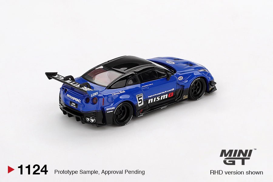 LB-Silhouette WORKS GT NISSAN 35GT-RR Ver.2 Blue - 1ISTO64