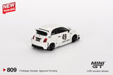 LB-WORKS x Abas Works ABARTH 595 Gara White - 1ISTO64