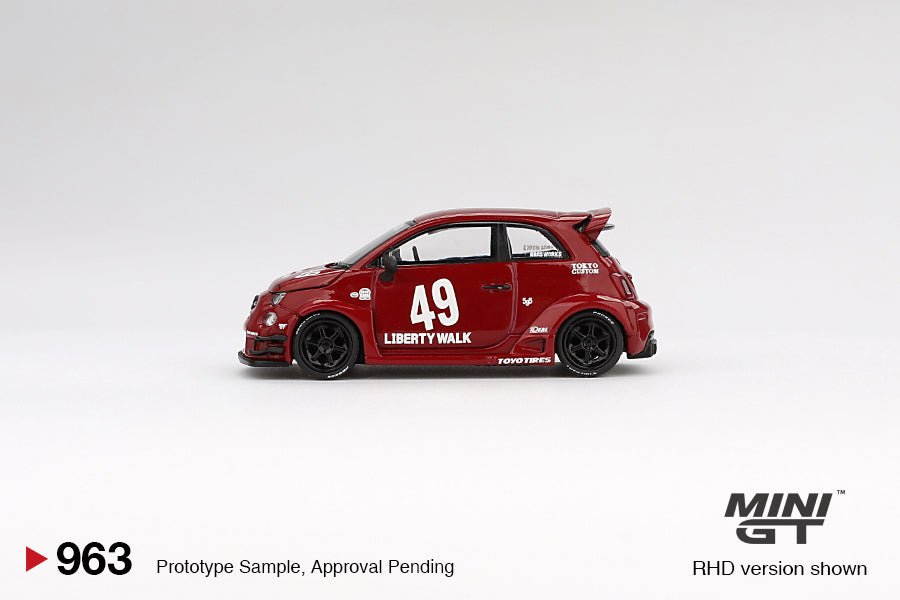 LB-WORKS x Abas Works ABARTH 595 Red - 1ISTO64