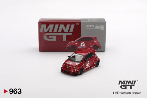 LB-WORKS x Abas Works ABARTH 595 Red - 1ISTO64