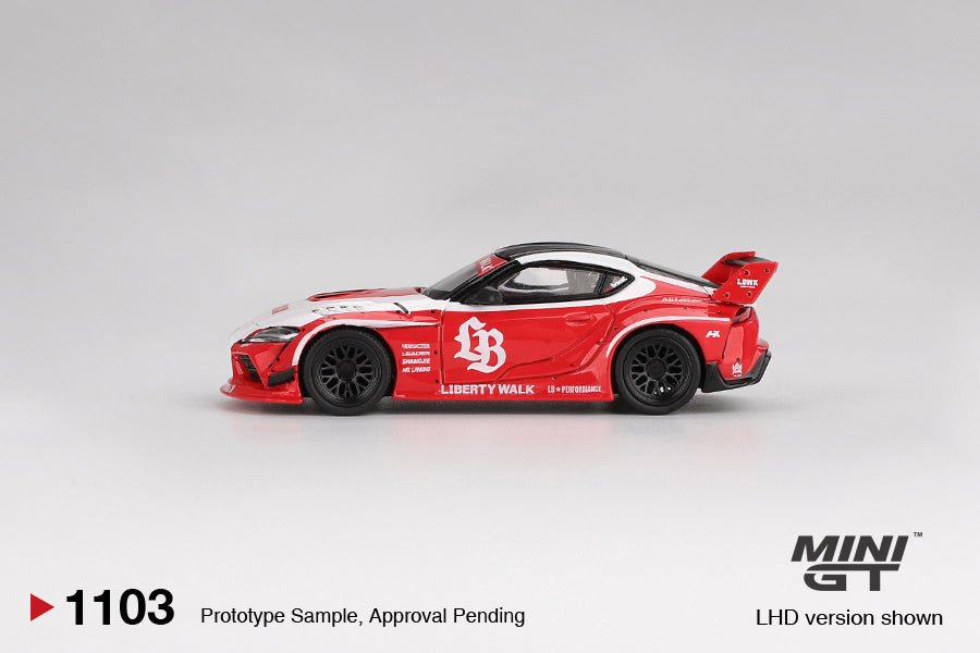 LB★WORKS Toyota GR Supra Red - 1ISTO64