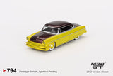 Lincoln Capri Hot Rod 1954 Lime Yellow - 1ISTO64