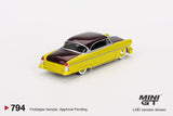 Lincoln Capri Hot Rod 1954 Lime Yellow - 1ISTO64