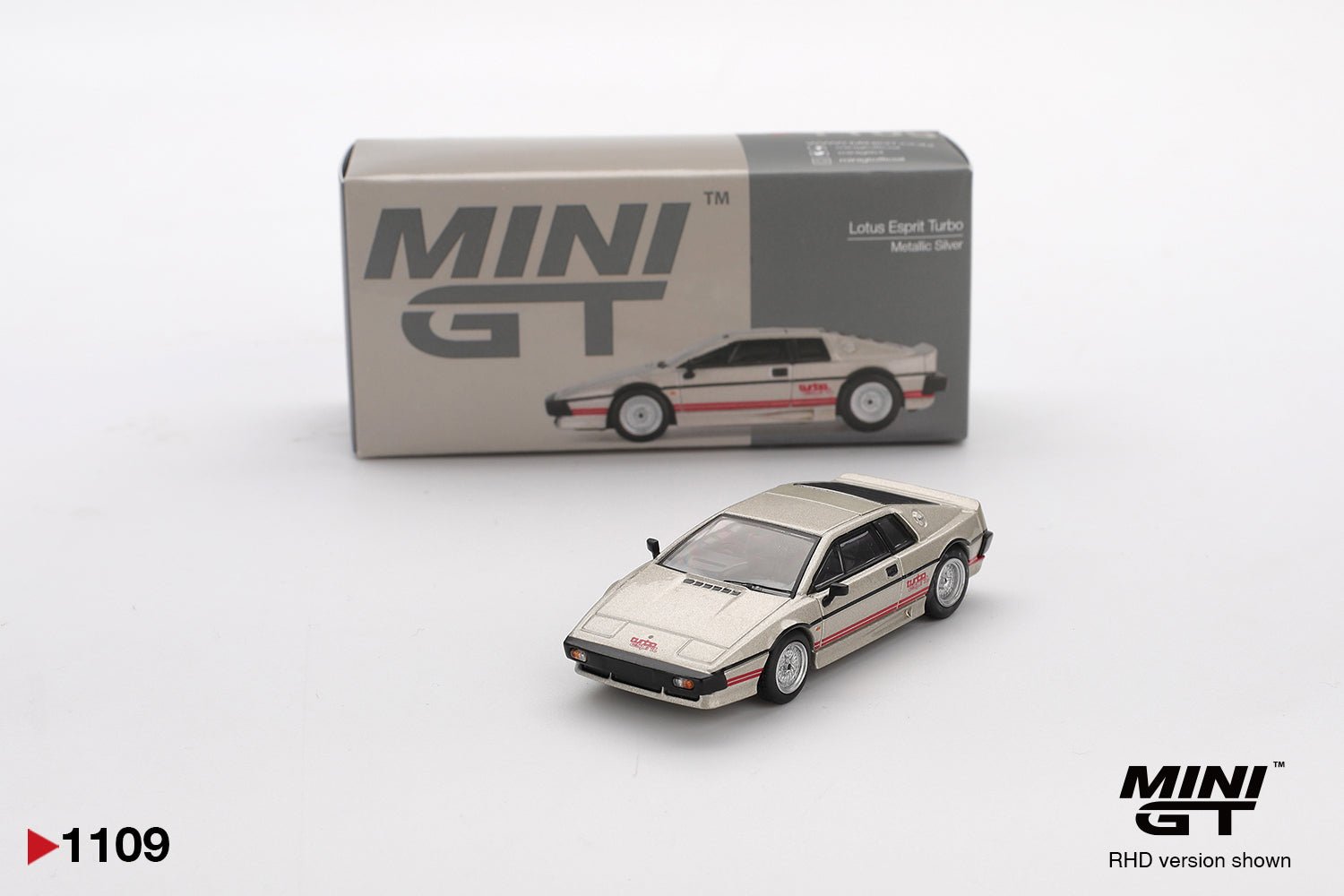Lotus Esprit Turbo Metallic Silver - 1ISTO64
