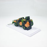 MB Model 1:64 HK SPINOSAURUS Riot Dispersal Vehicle (Military) Camouflage Green - 1ISTO64